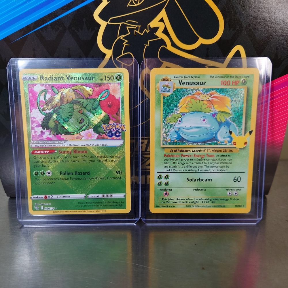 Rare Venusaur Card Lot (Pokemon GO + Pokemon Celebrations) Accepting Offers